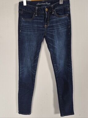 American Eagle Outfitters Dark Indigo Skinny Jeans